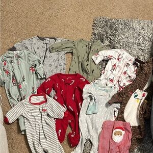 Kids One Piece Pajamas Set - Multicolor